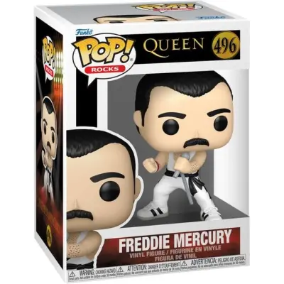Queen - Freddy Mercury - (Pop!Rocks) Vinyl Figur 496 - Funko Pop! - Funko Shop Europe