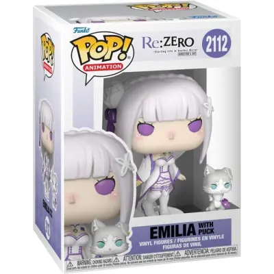 Re:Zero - Emilia with Puck Vinyl Figur 2112 - Funko Pop! - Funko Shop Europe