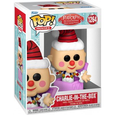 Rudolph mit der roten Nase - Charlie in the Box vinylfigur nr 1264 - Funko Pop! - Funko Shop Europe