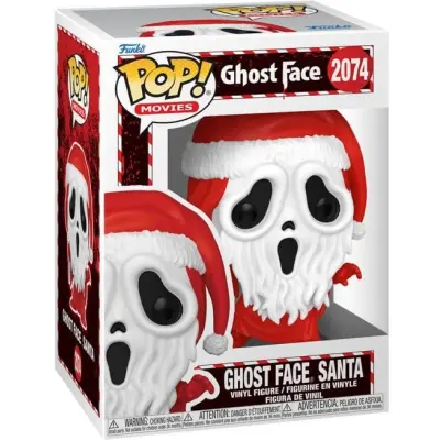 Scream (Film) - Ghost Face Santa Vinyl Figur 2074 - Funko Pop! - Funko Shop Europe