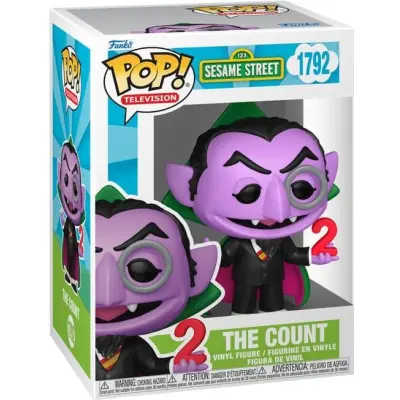 Sesam - Sesamstraße - The Count (Pop! TV) Vinyl Figur 1792 - Funko Pop! - Funko Shop Europe