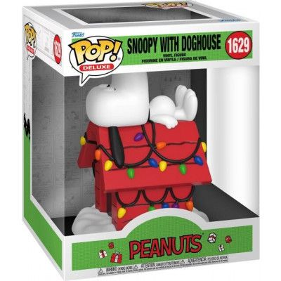 Snobben - A Charlie Brown Christmas - Snoopy with Doghouse (Pop! Ride Deluxe) Vinyl Figur 1629 - Funko Pop! - Funko Shop Europe
