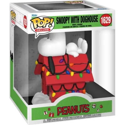 Snobben - A Charlie Brown Christmas - Snoopy with Doghouse (Pop! Ride Deluxe) Vinyl Figur 1629 - Funko Pop! - Funko Shop Europe