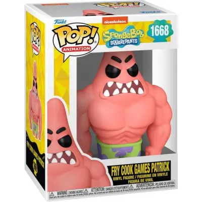 SpongeBob SquarePants - Fry Cook Games Patrick vinylfigur 1668 - Funko Pop! - Funko Shop Europe