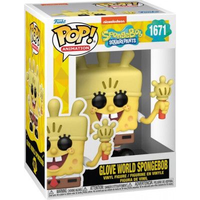 SpongeBob SquarePants - Glove World Spongebob vinylfigur 1671 - Funko Pop! - Funko Shop Europe