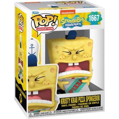 SpongeBob SquarePants - Krusty Krab Pizza Spongebob vinylfigur 1667 - Funko Pop! - Funko Shop Europe