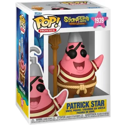SpongeBob SquarePants - The Spongebob Movie - Patrick Star (Pop! Movies) Vinyl Figur 1939 - Funko Pop! - Funko Shop Europe