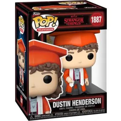 Stranger Things - Dustin Henderson Vinyl Figur 1887 - Funko Pop! - Funko Shop Europe