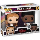 Stranger Things - Max & Lucas vinylfigur 2-pack - Funko Pop! - Funko Shop Europe