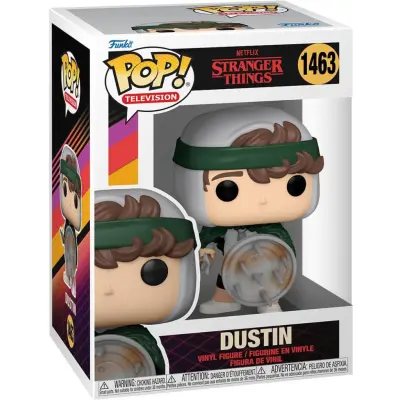 Stranger Things - Season 4 - Dustin vinylfigur nr 1463 - Funko Pop! - Funko Shop Europe