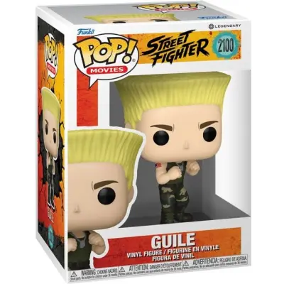 Street Fighter - Guile - Vinylfigur 2100 - Funko Pop! - Funko Shop Europe