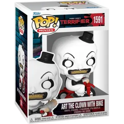 Terrifier - Art The Clown with Bike Vinyl Figur 1591 - Funko Pop! - Funko Shop Europe