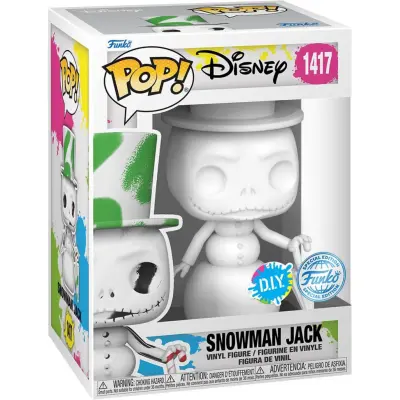The Nightmare Before Christmas - Snowman Jack (DIY) vinylfigur 1417 - Funko Pop! - Funko Shop Europe