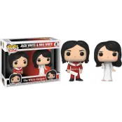 The White Stripes POP! Rocks Vinyl Figures 2-Pack Jack White & Meg White 9 cm