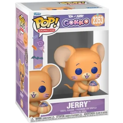 Tom och Jerry - Gokko - Jerry Vinyl Figur 2353 - Funko Pop! - Funko Shop Europe