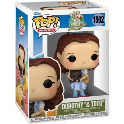 Trollkarlen från Oz - Dorothy & Toto vinylfigur 1502 - Funko Pop! - Funko Shop Europe