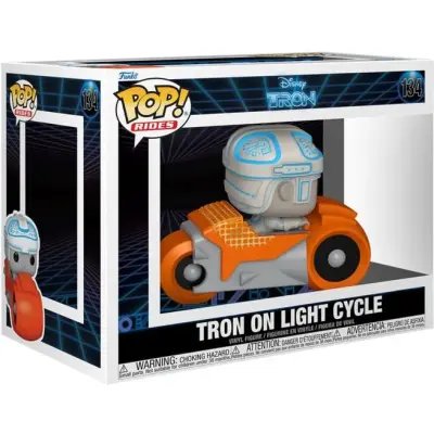 Tron - Tron on Light Cycle (Pop! Rides Deluxe) Vinyl Figur 134 - Funko Pop! - Funko Shop Europe