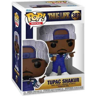Tupac Shakur - Tupac Shakur Rocks! Vinyl Figur 387 - Funko Pop! - Funko Shop Europe