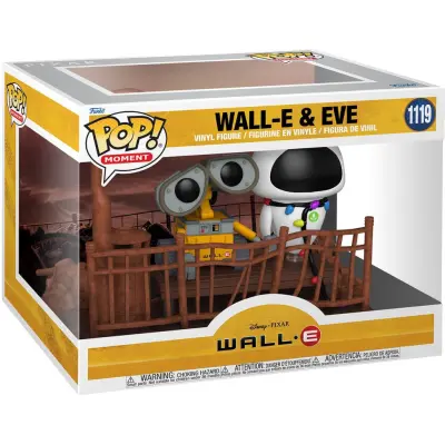 Wall-E - Disney Funko Movie Moments - Wall-E and Eve (POP! Moment) vinylfigur nr 1119 - för