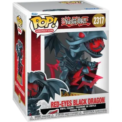 Yu-Gi-Oh! - Red Eyes Black Dragon (Card) (Pop!Animation) Vinyl Figur 2317 - Funko Pop! - Funko Shop Europe