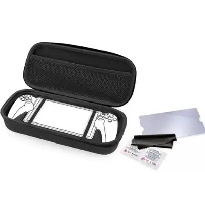 Carry Pouch + Tempered Glass Screen PS Portal (Obestämd Färg)