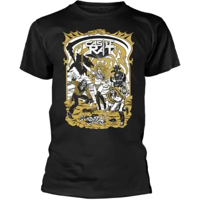 Castle Rat T-shirt - Dragon Portal - S 3XL - för Herr - svart