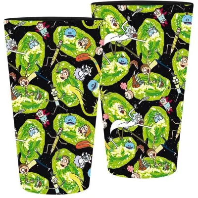 Rick And Morty - Anime Dricksglas - Portal - 400ml - för  flerfärgad