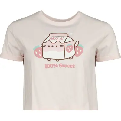 Pusheen - Anime Jersey - Strawberry - L XXL - för Dam - rosa