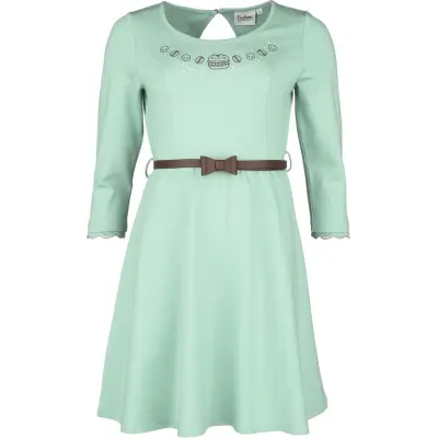 Pusheen - Anime Kort klänning - Meowcaron - M - för Dam - mint