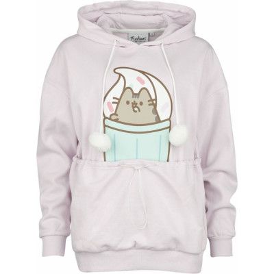 Pusheen - Anime Luvtröja - Cat - M L - för Dam - rosa