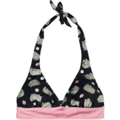 Pusheen Bikini-överdel - Strawberry - M XXL - för Dam - flerfärgad