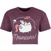 Pusheen - Enhörning T-shirt - Meownicorn - L 3XL - för Dam - flerfärgad