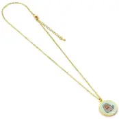 Pusheen Halsband - Pizza Pusheen - för  guldfärgad