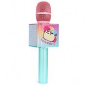 Pusheen karaoke microphone