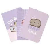 Pusheen Moments pack 3 A6 notebooks