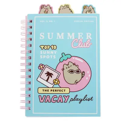 Pusheen Notebook A5 Project Book Summer Club