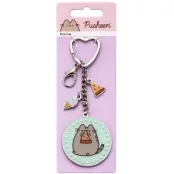 Pusheen Nyckelring - Pizza Pusheen - för None - silverfärgad