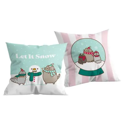 Pusheen Pillow Let it Snow 40x40 cm
