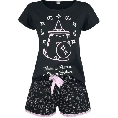 Pusheen Pyjamas - S XXL - för Dam - svart
