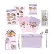 Pusheen - Stationery Set With 3 A6 Notebooks - 10Pc.