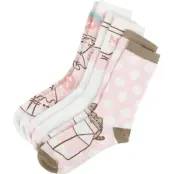 Pusheen Strumpor - Strawberry - EU 35-38 - för Dam - flerfärgad