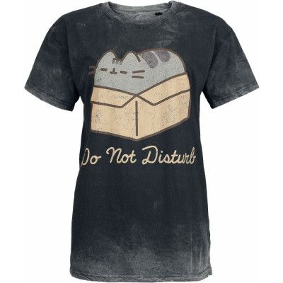 Pusheen T-shirt - Do Not Disturb - S XL - för Dam - svart