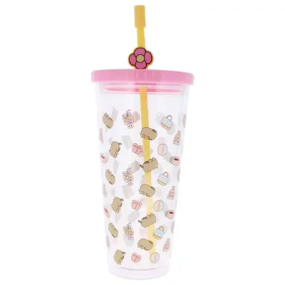 Pusheen Tumbler with Straw 700 ml