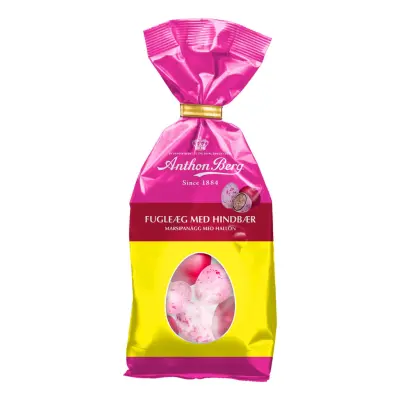 Anthon Berg Marsipanägg Raspberry - 124 gram
