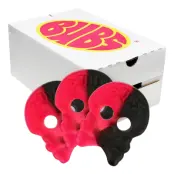 BUBS Raspberry Salty Licorice Skalle Storpack - 4 kg