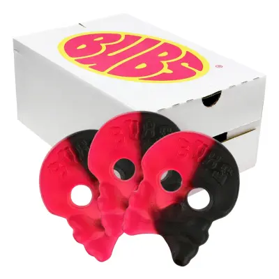 BUBS Raspberry Salty Licorice Skalle Storpack - 4 kg