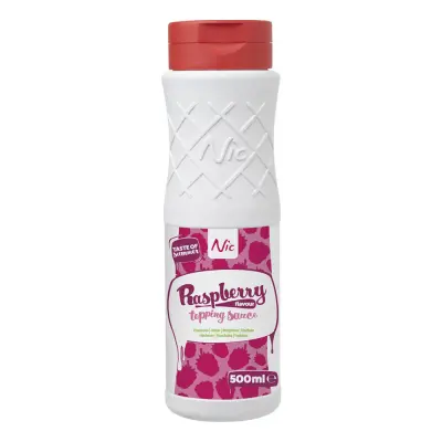 Nic Topping Raspberry - 0,5 liter