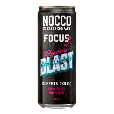 Nocco Focus 3 Raspberry Blast - 1-pack