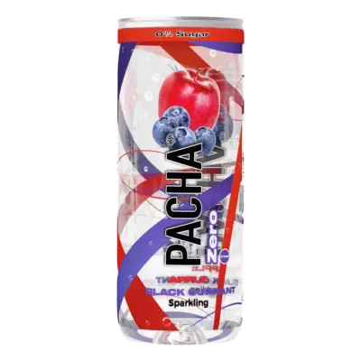 Pacha Grapefruit Raspberry Zero - 250 ml
