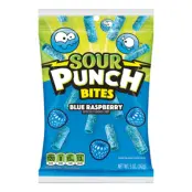Sour Punch Bites Blue Raspberry - 142 gram